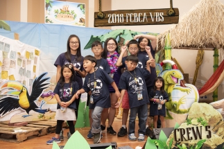 2018 FCBCA VBS Crew 5 Photo silly