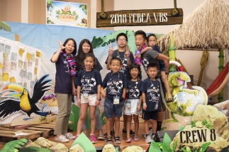 2018 FCBCA VBS Crew 8 Photo silly